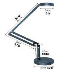 LED Desk Lamp Eye Caring Dimmable Table Lamp Reading Lights