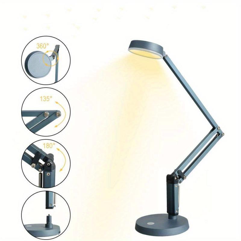 LED Desk Lamp Eye Caring Dimmable Table Lamp Reading Lights