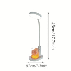 LED Desk Lamp with Pen Holder USB Charging Dimmable & Adjustable
