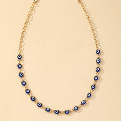 Evil's Eye Collar Choker Lucky Protection Evil Eye Neck Jewelry