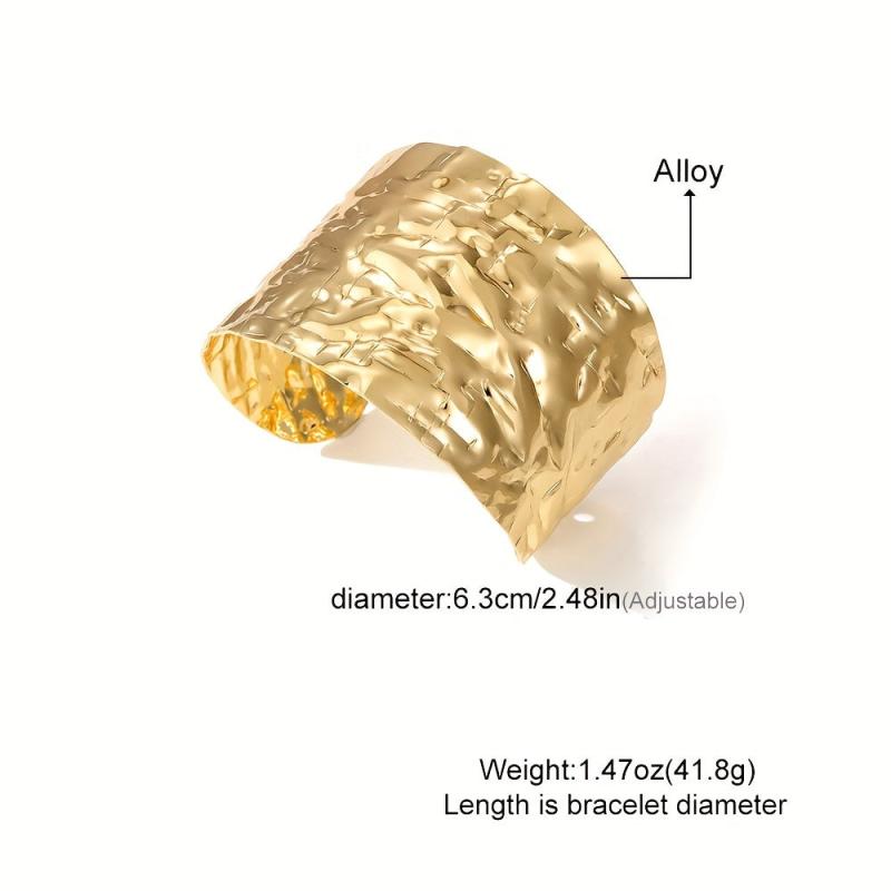 Hip Hop Metal Bangle Cuff