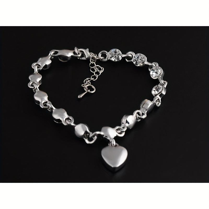 Heart of Ocean Crystal Bracelet Jewelry