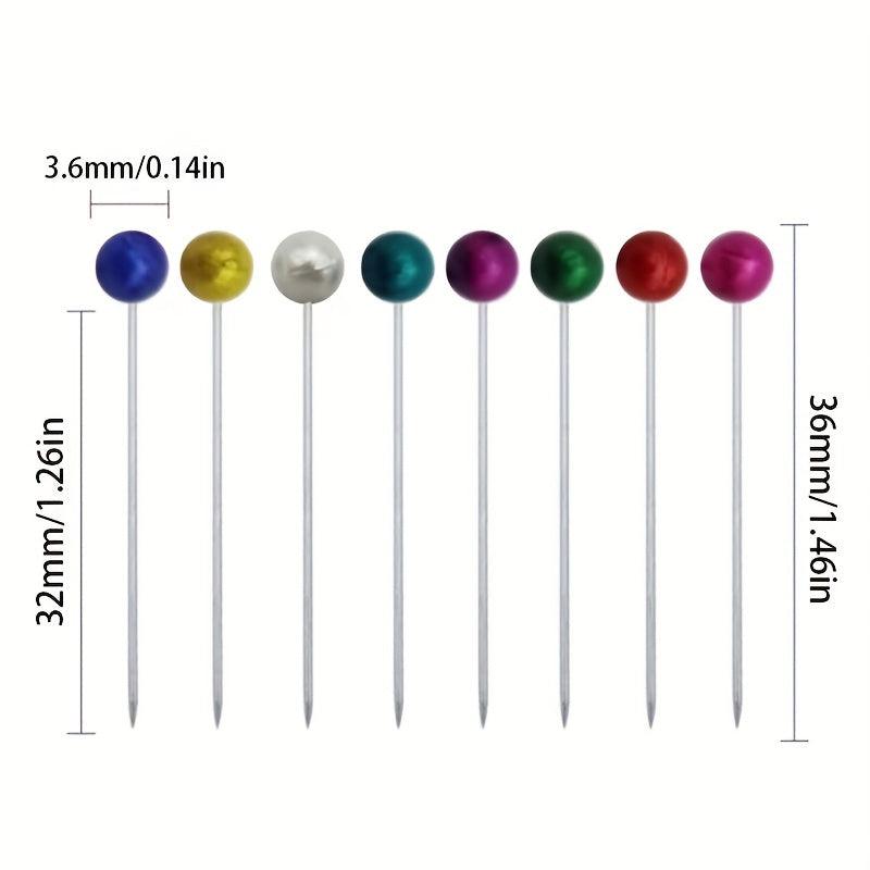 100pcs Colorful Pins for Sewing and Bedding