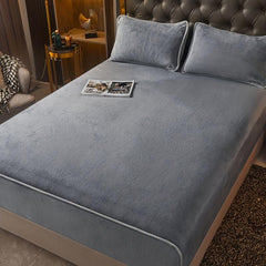 Soft & Milk Velvet Fitted Sheet for Ultimate Bedroom Comfort