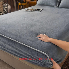Soft & Milk Velvet Fitted Sheet for Ultimate Bedroom Comfort