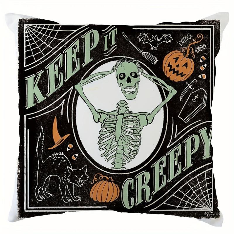 Skeleton Series Pillowcase Set for Bedroom and Living Room