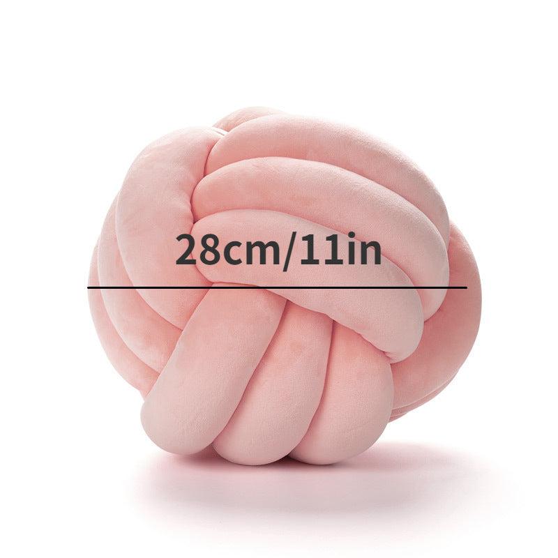 Soft Knotted Pillow for Sofa Chair Bed Lumbar Support