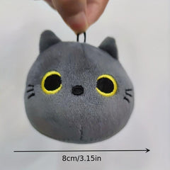 Cat Plush Pillow Doll Cozy Sofa Decor Gift for Kids and Adults