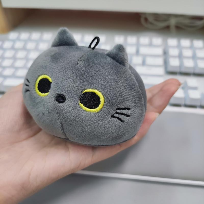 Cat Plush Pillow Doll Cozy Sofa Decor Gift for Kids and Adults