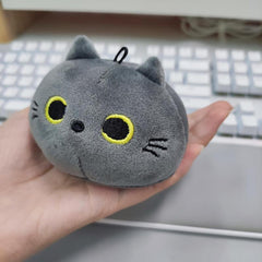 Cat Plush Pillow Doll Cozy Sofa Decor Gift for Kids and Adults