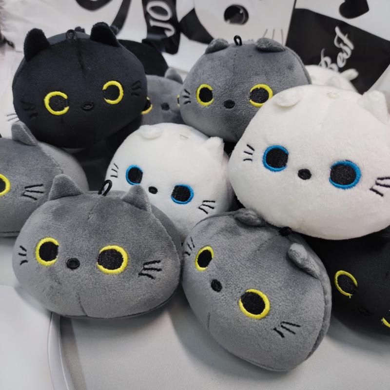 Cat Plush Pillow Doll Cozy Sofa Decor Gift for Kids and Adults