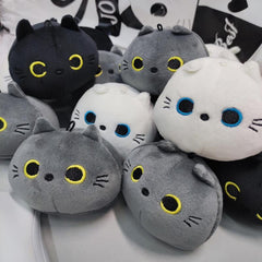 Cat Plush Pillow Doll Cozy Sofa Decor Gift for Kids and Adults