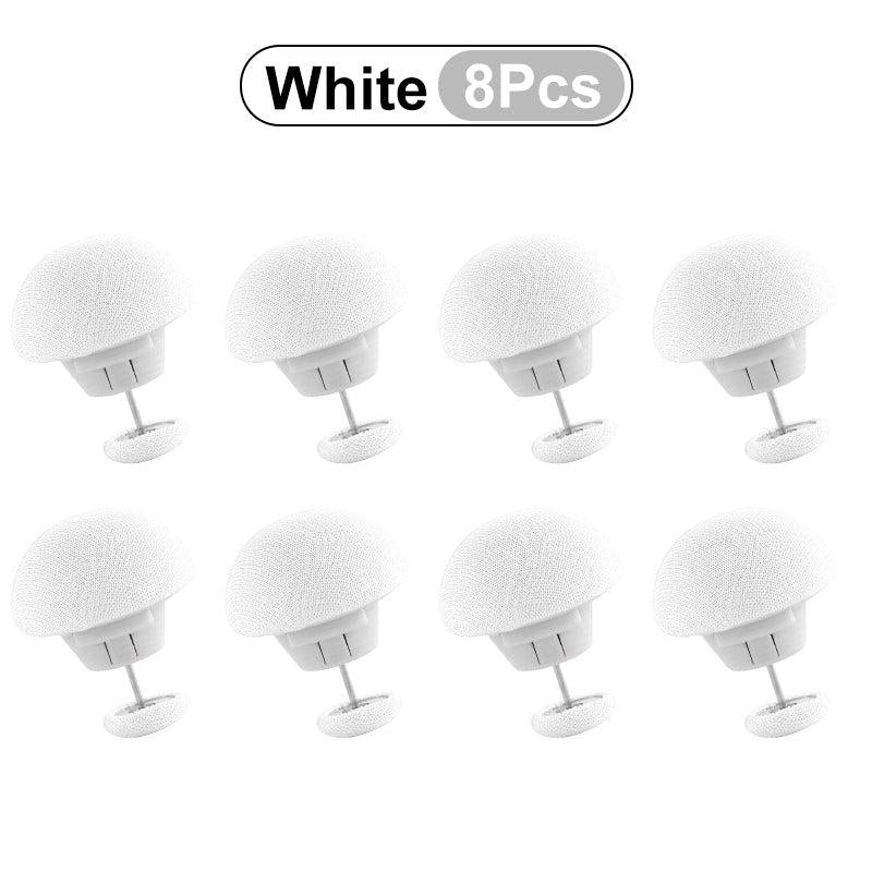 8pcs Bed Sheet Quilt Clip Non Slip Mushroom Fix Holder Duvet Cover Blanket