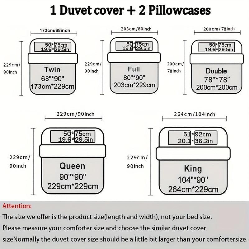Plaid Tech Sense Digital Print Duvet Cover Set