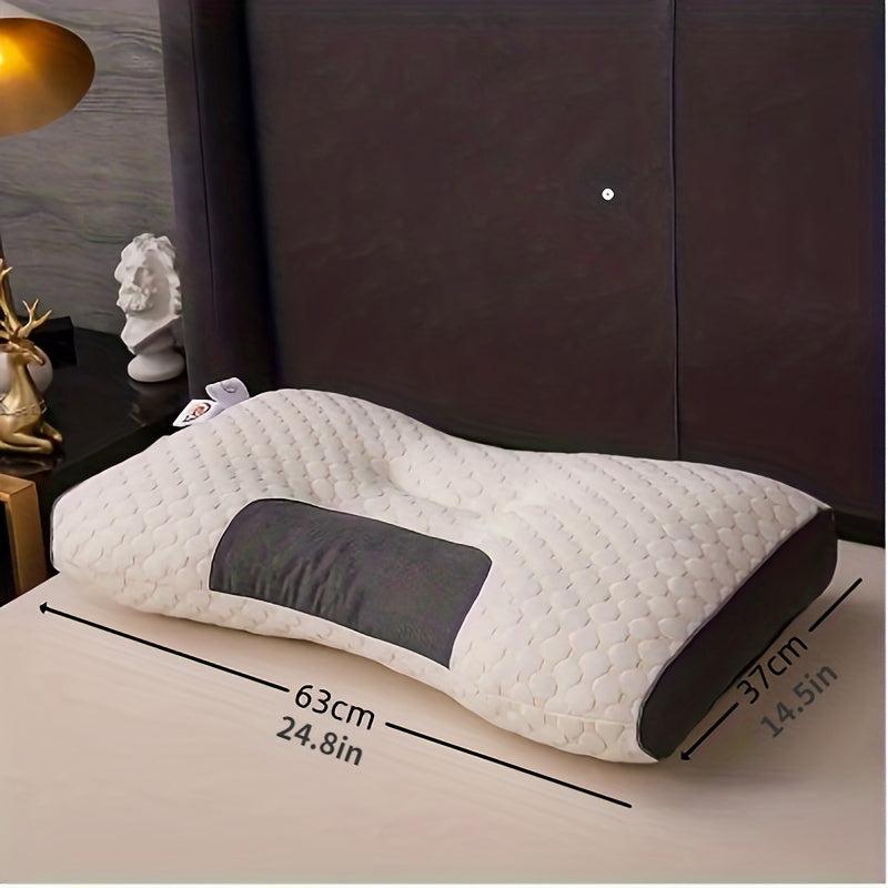 3D SPA Massage Knitted Cotton Neck Pillow