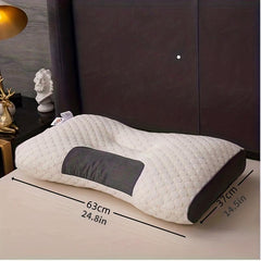 3D SPA Massage Knitted Cotton Neck Pillow