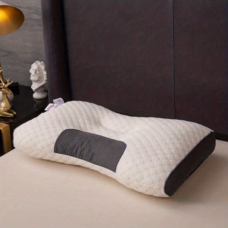 3D SPA Massage Knitted Cotton Neck Pillow