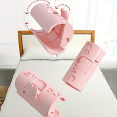 6pcs Love Bed Sheet Holder Clip Quilt Cover Anti Running Clip