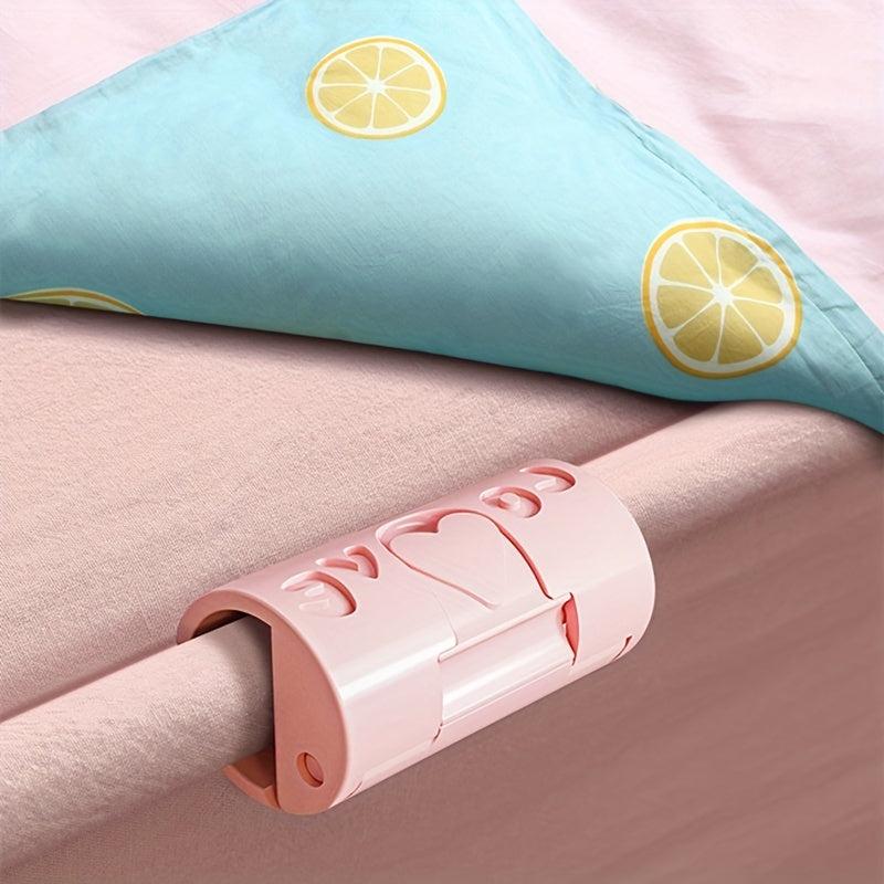 6pcs Love Bed Sheet Holder Clip Quilt Cover Anti Running Clip
