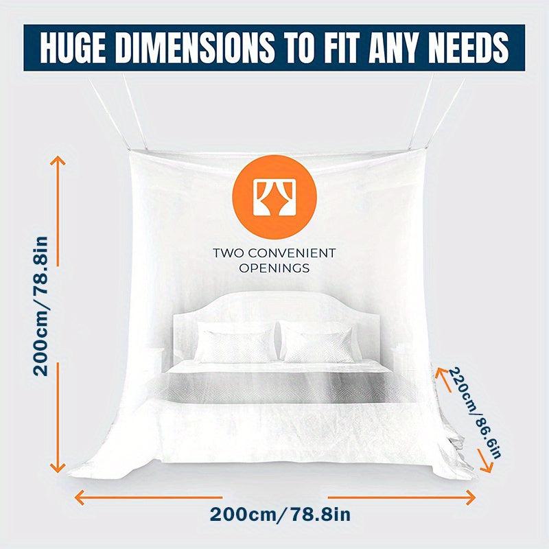 Mosquito Net For Double To King Size Bed Canopy Camping Screen House