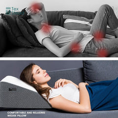 Wedge Pillow For Sleeping After Surgery Triangle Pillow Wedge