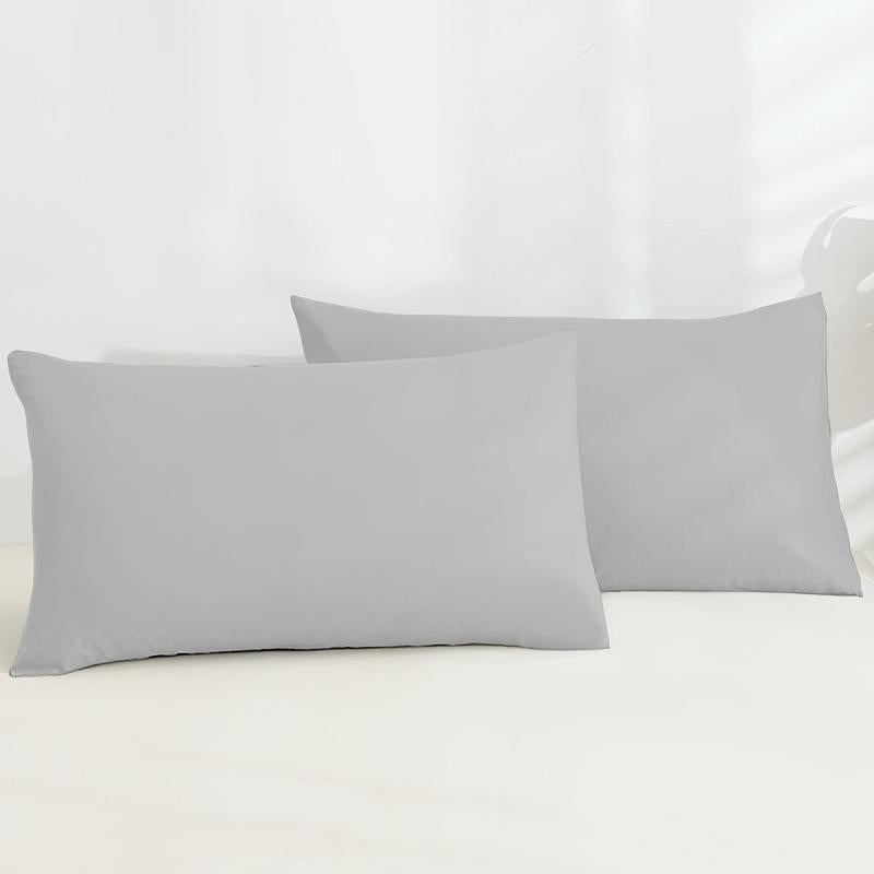 2pcs Plain Throw Pillow Cover for Home Decoration
