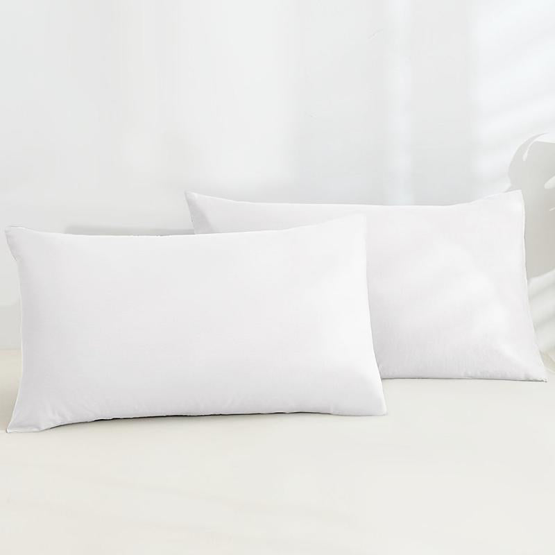 2pcs Plain Throw Pillow Cover for Home Decoration