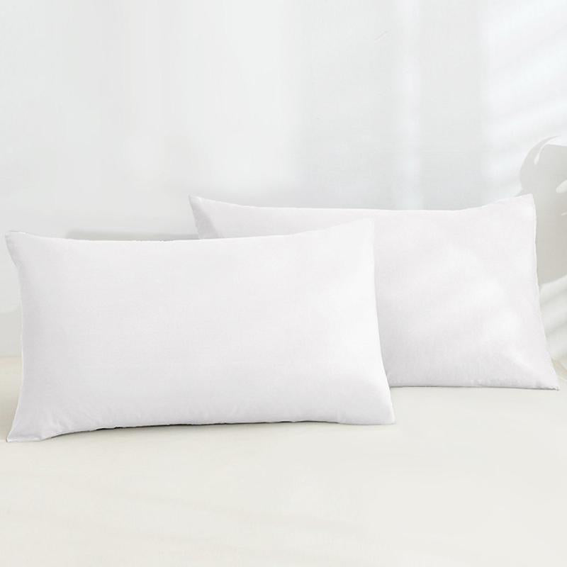 2pcs Plain Throw Pillow Cover for Home Decoration