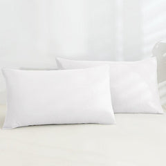 2pcs Plain Throw Pillow Cover for Home Decoration