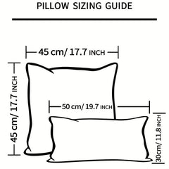 Small Fresh Leaf Throw Pillow Covers