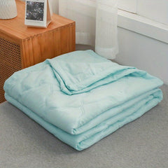1pc Summer Quilt Polyester Fiber Bedding Soft Cozy Quilt Bedroom Guest Room