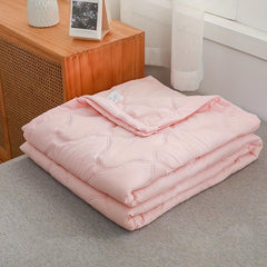 1pc Summer Quilt Polyester Fiber Bedding Soft Cozy Quilt Bedroom Guest Room