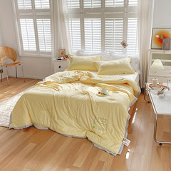 Cooling Milk Quilt Skin Friendly Machine Washable Air Conditioner Blanket