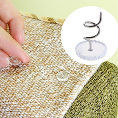 20pcs Twist Nail For Sofa Quilt Retainer Non Slip Bedding Supplies