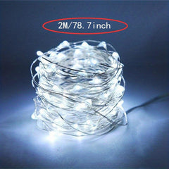 Waterproof Fairy String Lights 50/100LED Operated Copper Wire Decorative Light