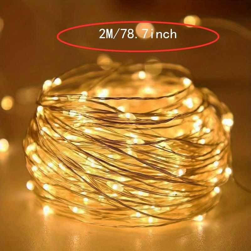 Waterproof Fairy String Lights 50/100LED Operated Copper Wire Decorative Light