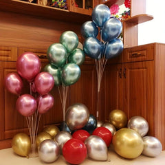 Transparent Floating Stand For Balloons Table Decoration