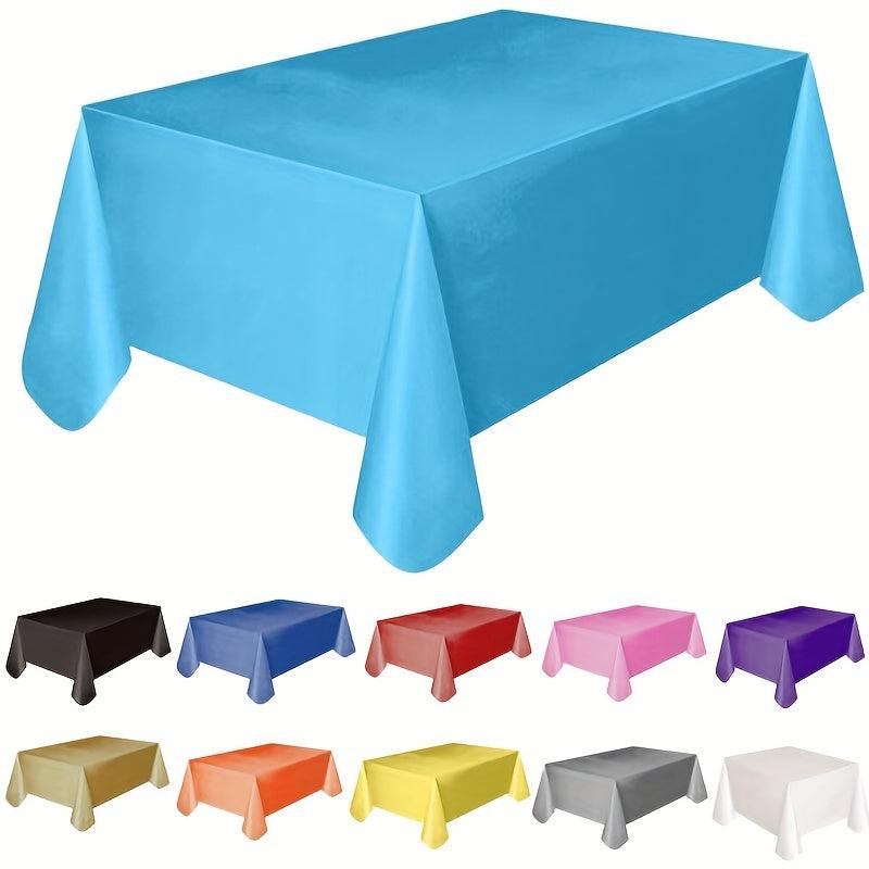 Festive Rectangle Tablecloth For Parties & Events - Easy to Wipe & Decorate