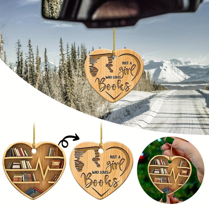 Bookshelf Ornaments For Book Creative Small Gift Holiday Accessory
