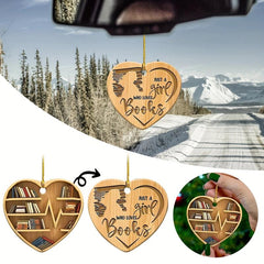 Bookshelf Ornaments For Book Creative Small Gift Holiday Accessory