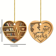 Bookshelf Ornaments For Book Creative Small Gift Holiday Accessory