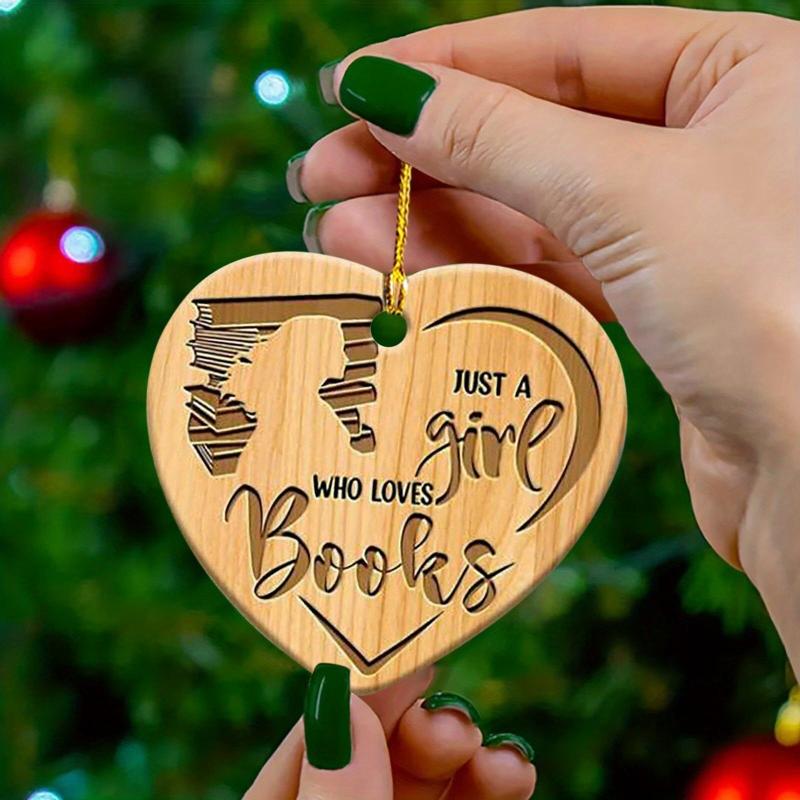 Bookshelf Ornaments For Book Creative Small Gift Holiday Accessory