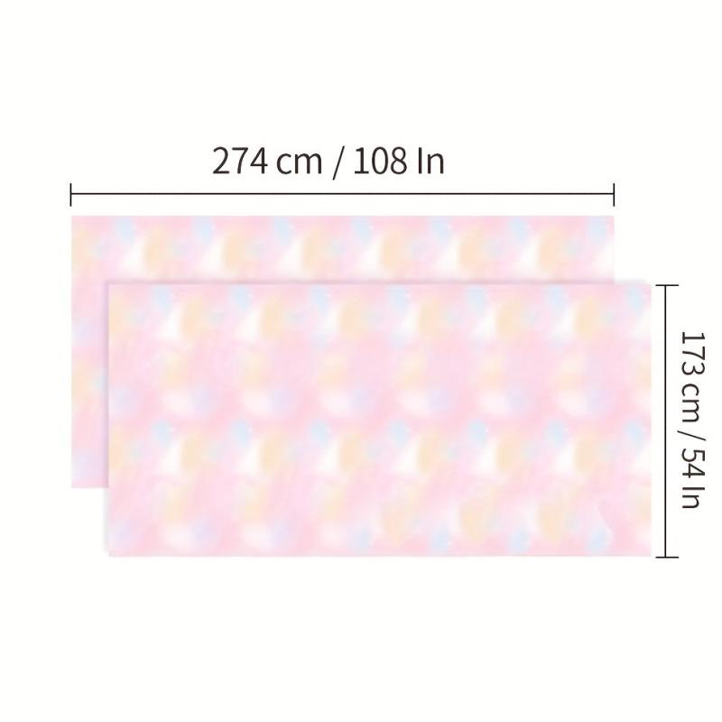 Rainbow Tablecloth for Birthday Party Decorations
