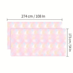 Rainbow Tablecloth for Birthday Party Decorations