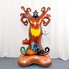 Halloween Large Standing Balloon Cartoon Shape Aluminum Film Balloon