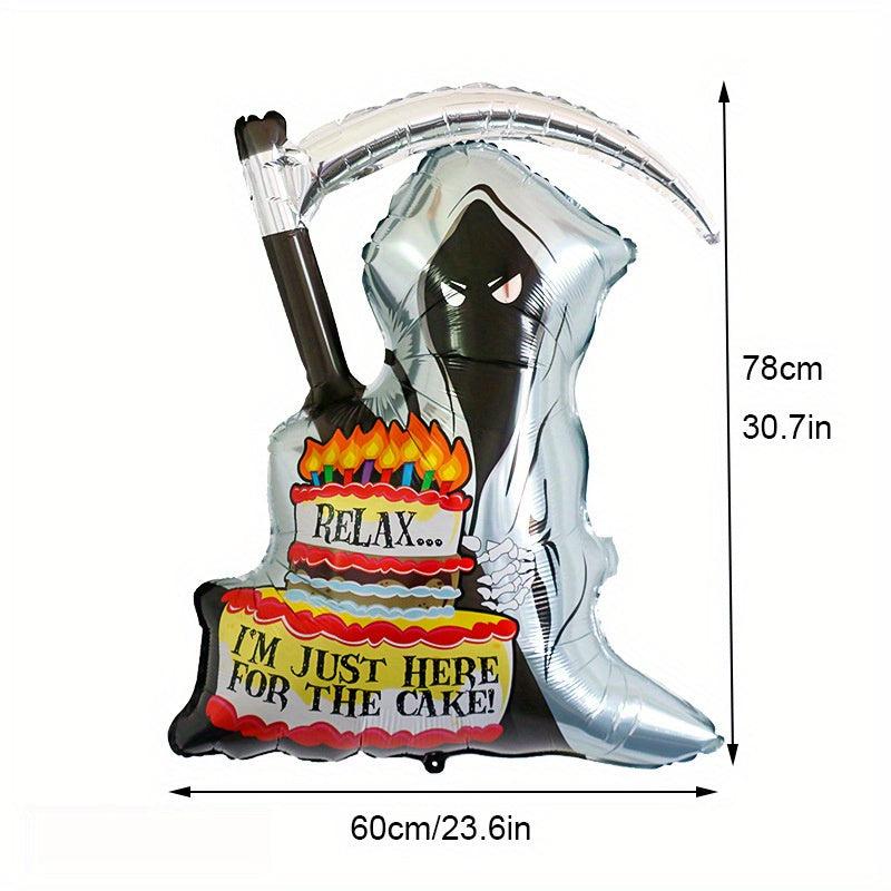 Halloween Large Standing Balloon Cartoon Shape Aluminum Film Balloon