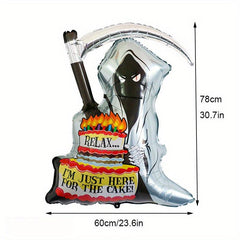 Halloween Large Standing Balloon Cartoon Shape Aluminum Film Balloon