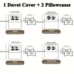 Polyester Bedding Set Duvet Cover Pillowcase