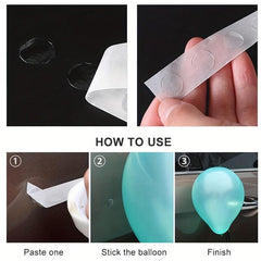 100pcs Balloon Glue Tape for Balloon Arch Wedding Decor