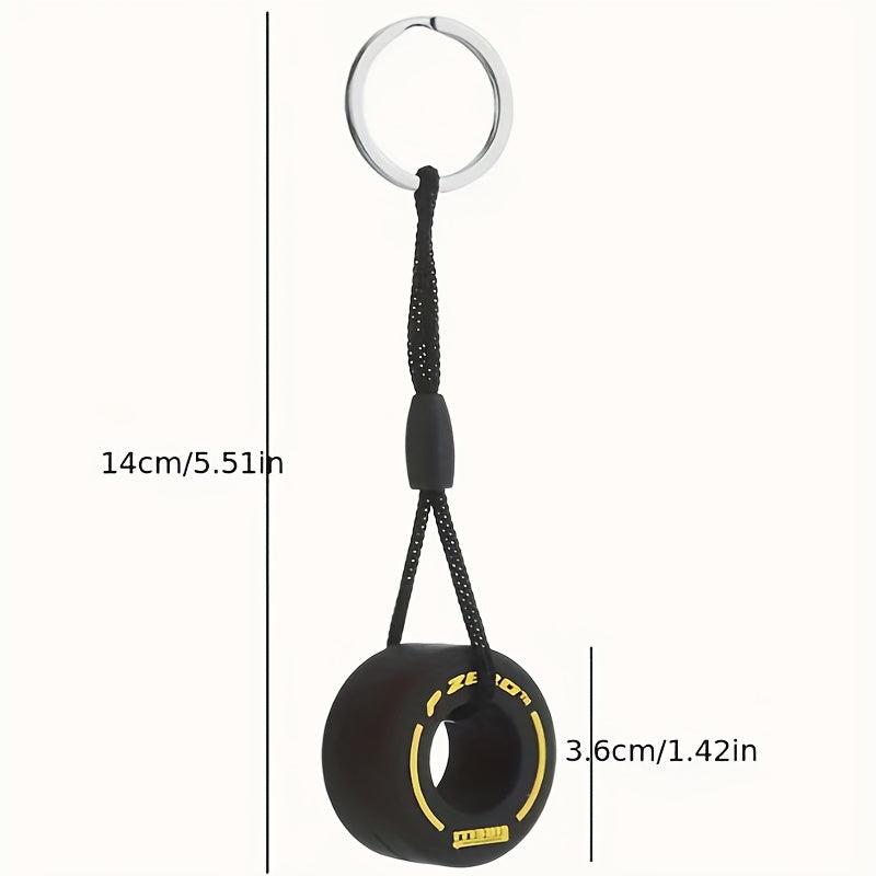 Cartoon PVC Soft Rubber Keychain Unique Car Bag Key Ring Gift
